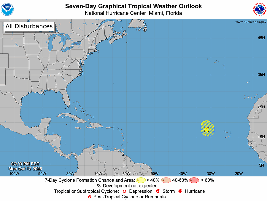 NHC 7-day graphical outlook