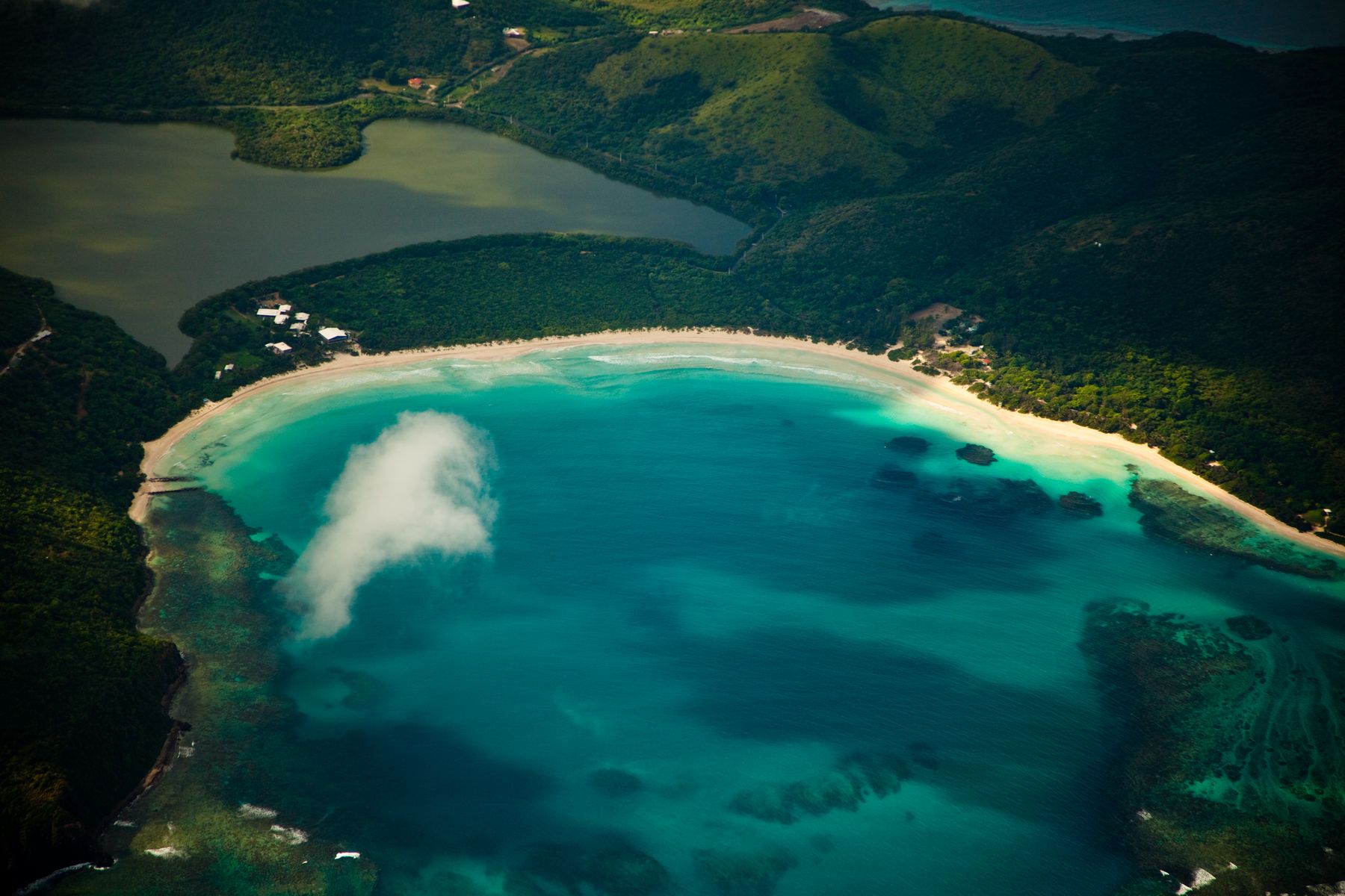 Flamenco Beach on the island of Culebra, Puerto Rico