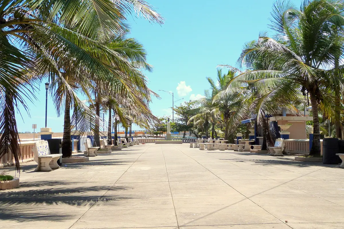 Town photo of Arecibo, not of the business