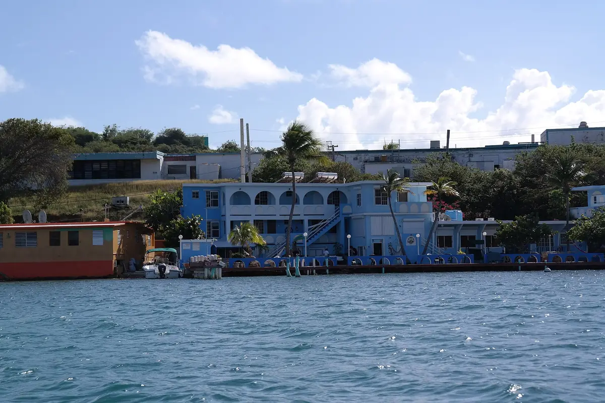 Town photo of Culebra, not of the business