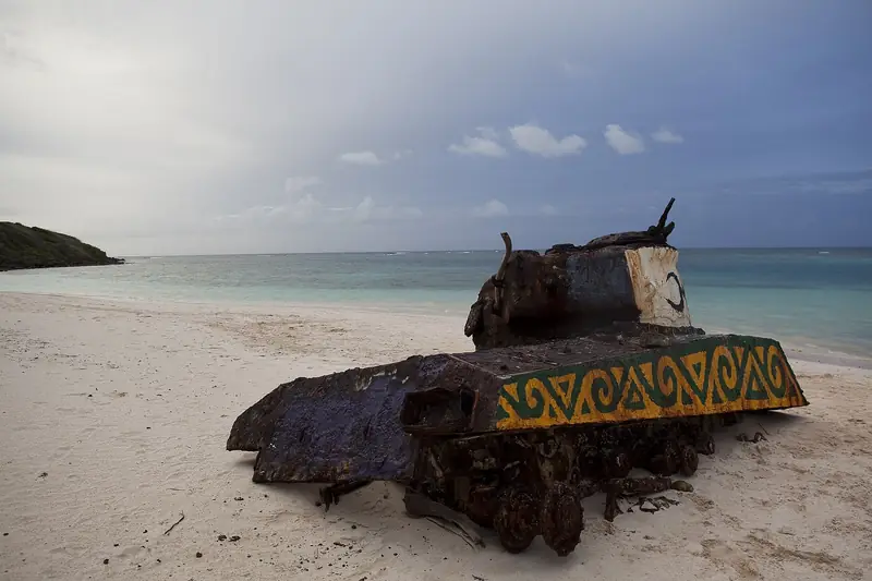 Town photo of Culebra, not of the business