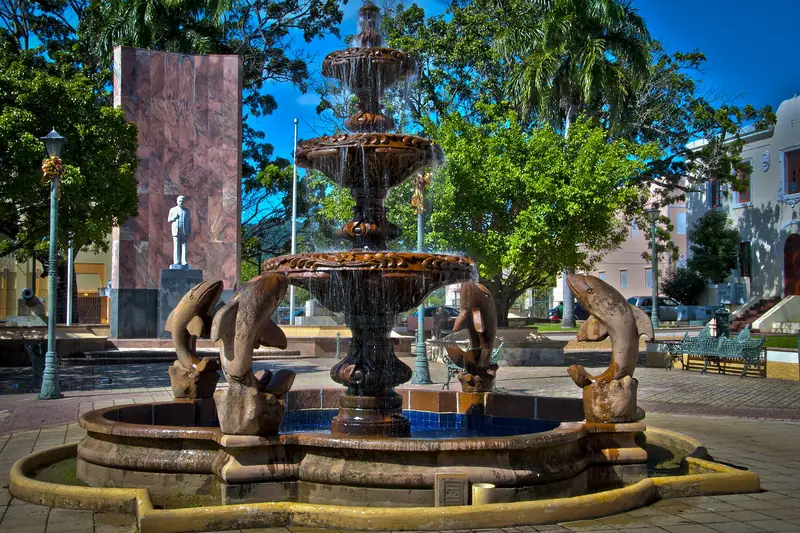 Town photo of Fajardo, not of the business