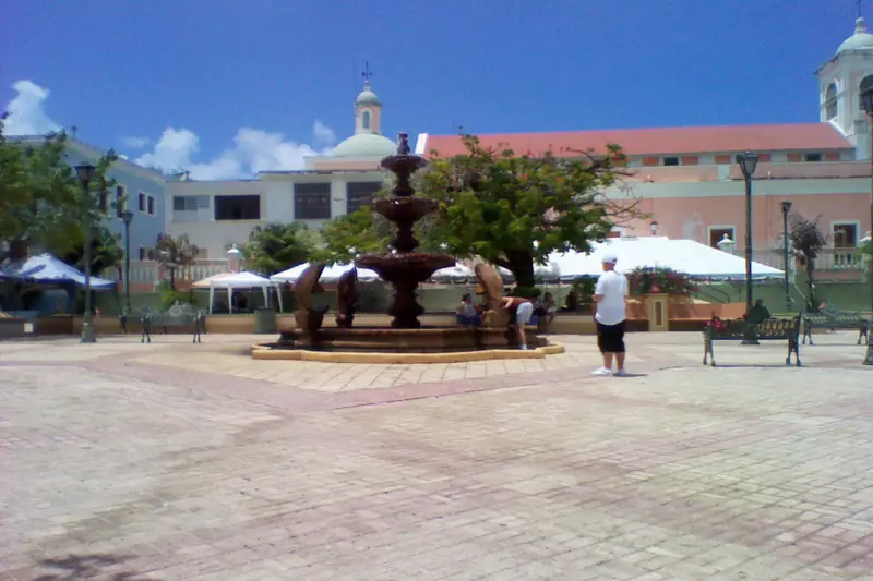 Town photo of Fajardo, not of the business