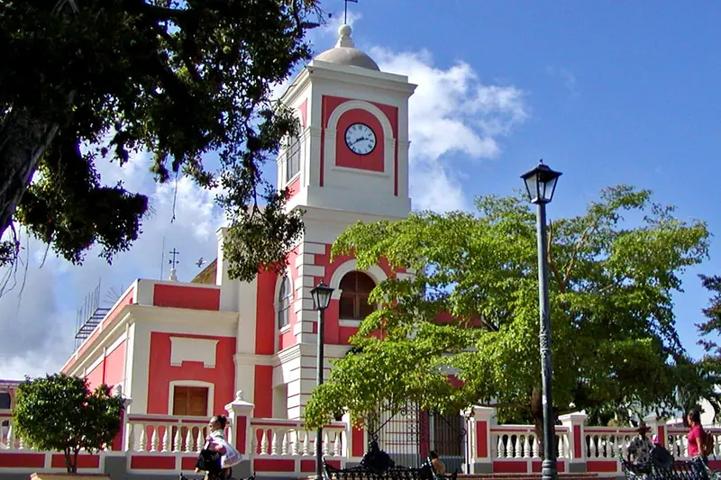 Town photo of Fajardo, not of the business
