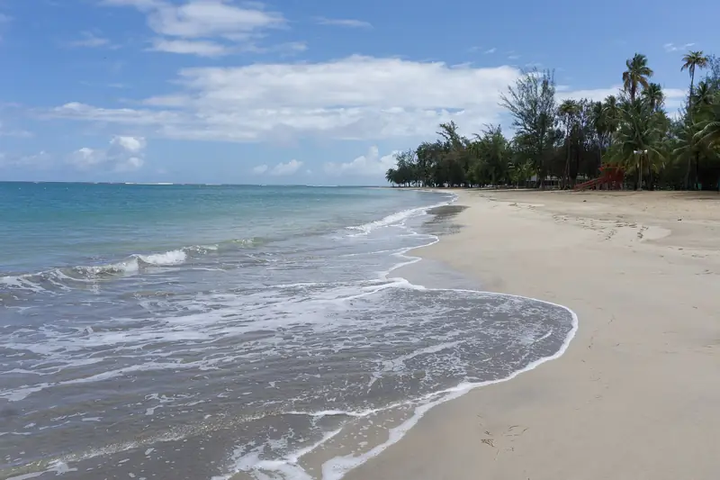 Town photo of Luquillo, not of the business