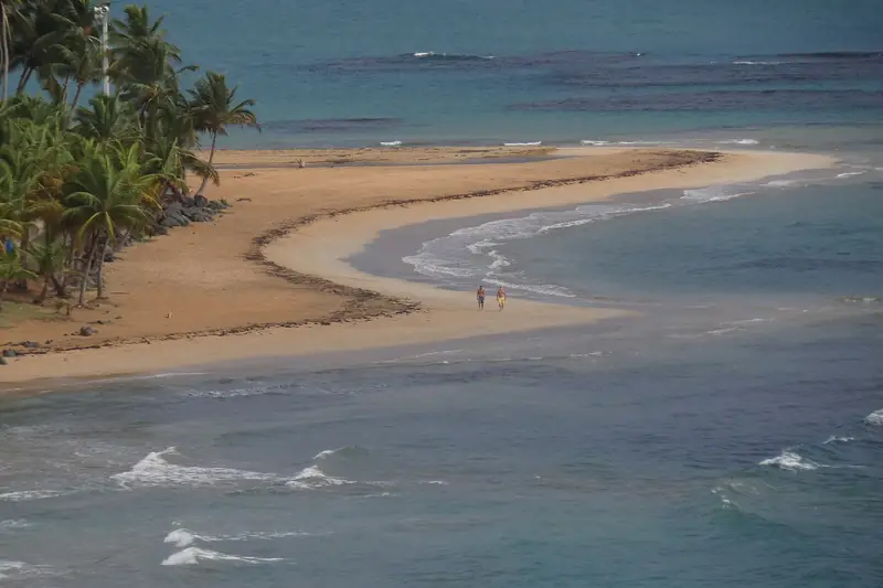 Town photo of Luquillo, not of the business