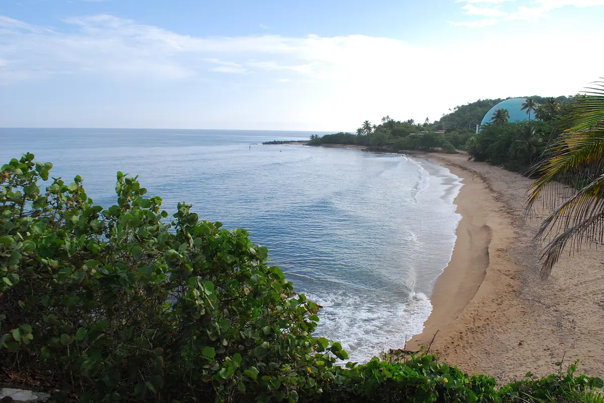 Town photo of Rincón, not of the business