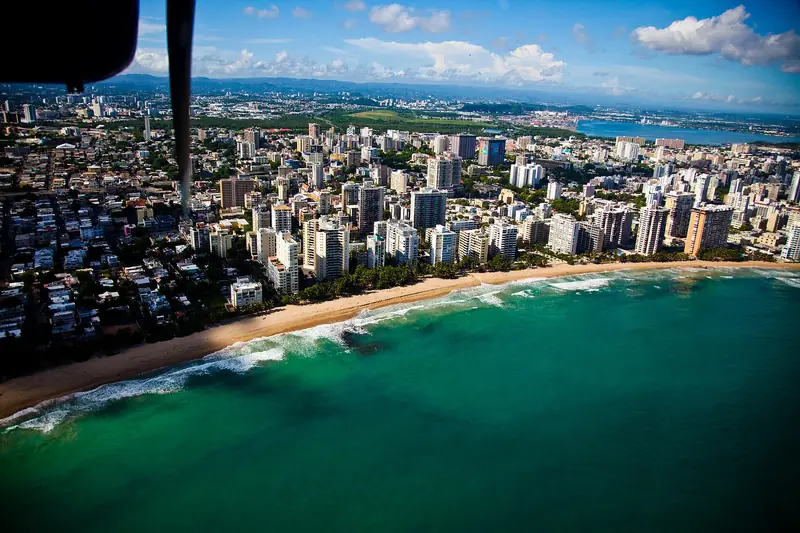 Town photo of San Juan, not of the business