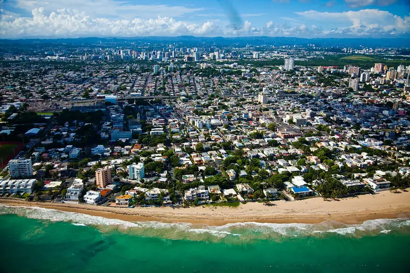 Town photo of San Juan, not of the business