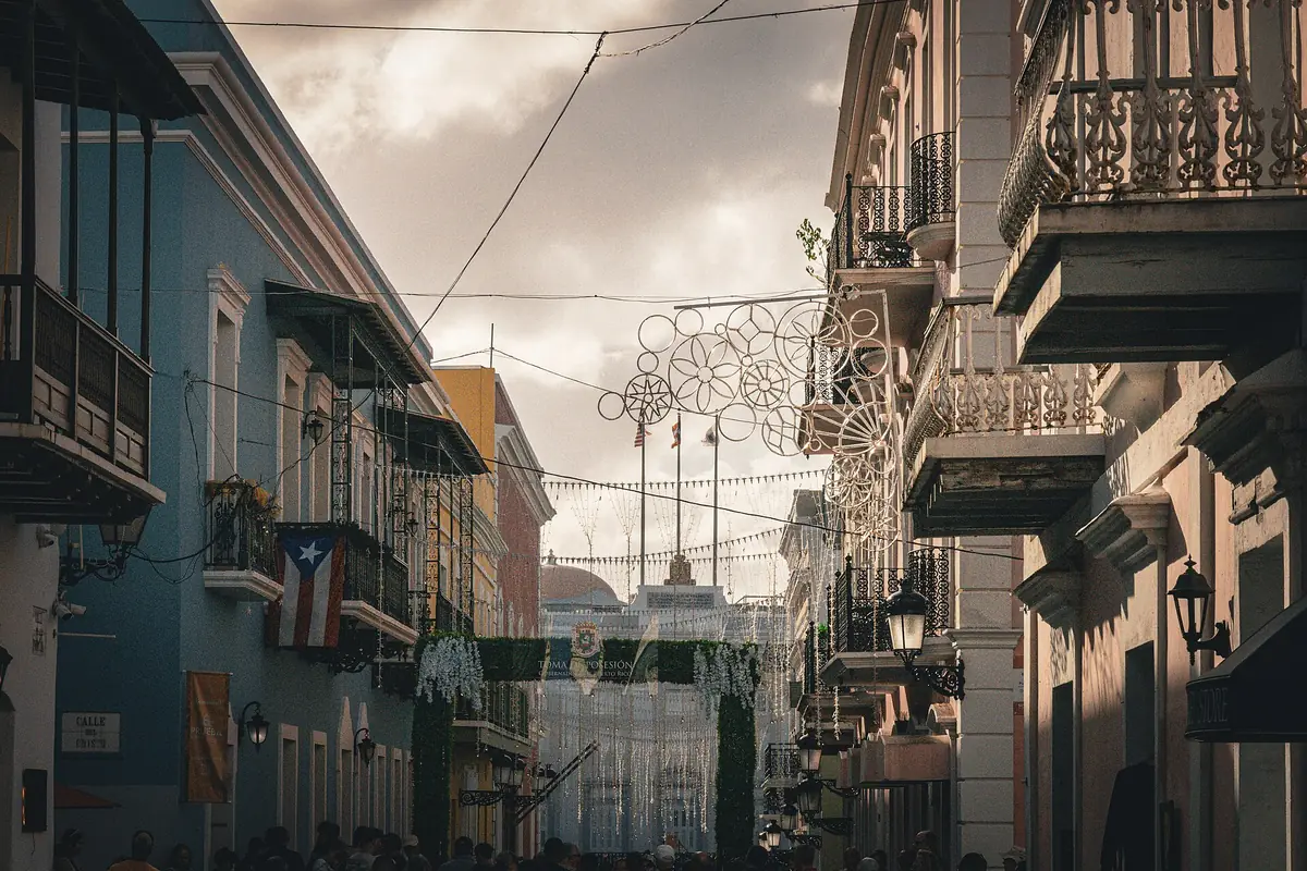 Town photo of San Juan, not of the business