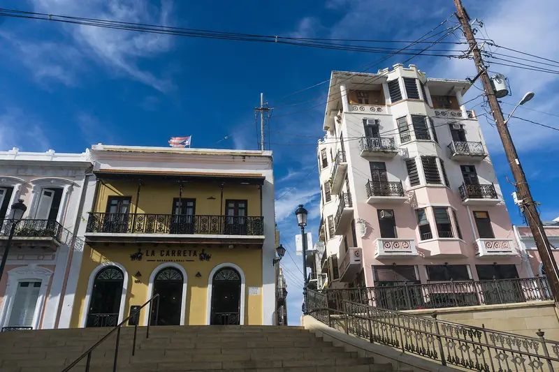Town photo of San Juan, not of the business