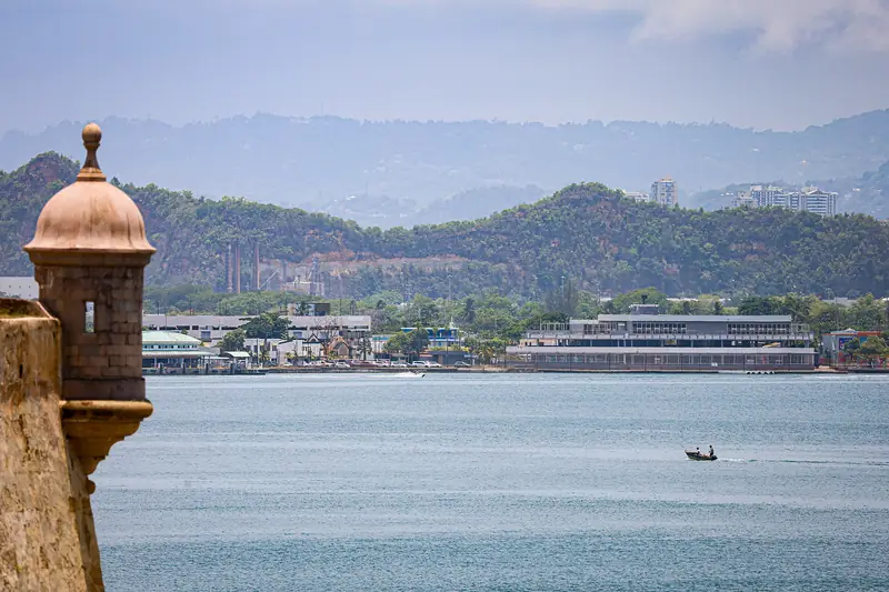 Town photo of San Juan, not of the business