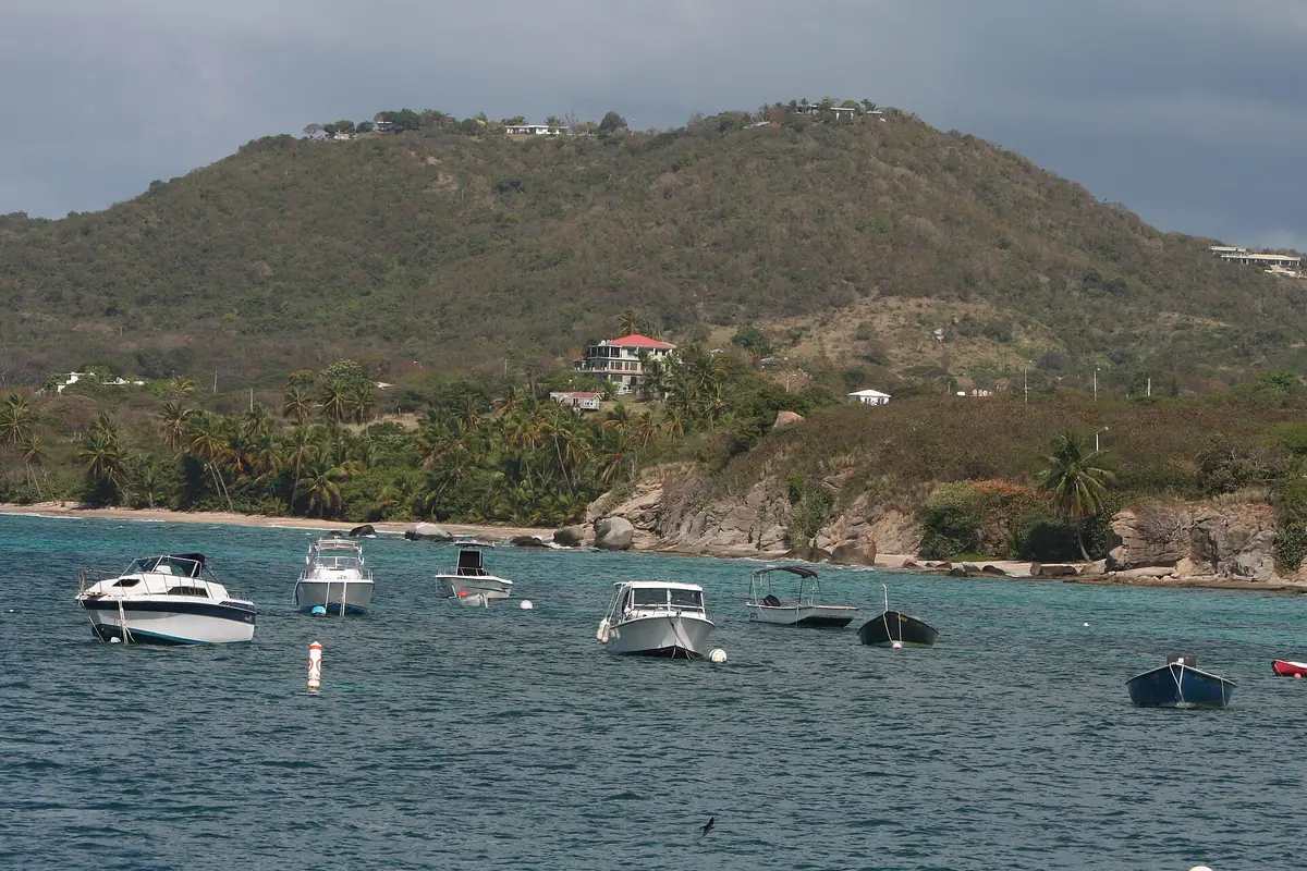 Town photo of Vieques, not of the business