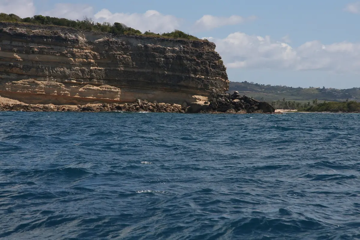 Town photo of Vieques, not of the business