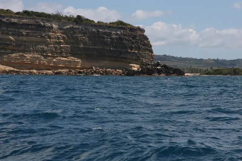 Town photo of Vieques, not of the business