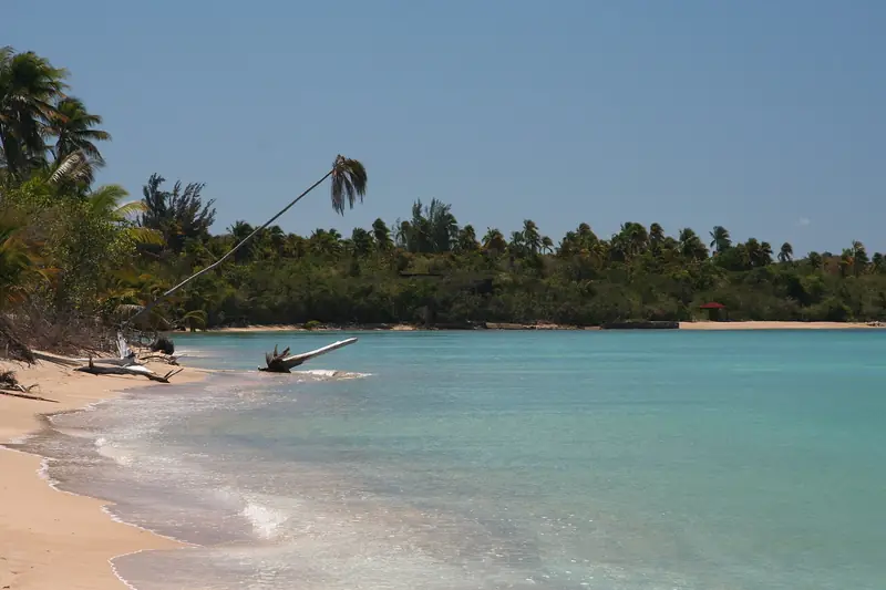Town photo of Vieques, not of the business