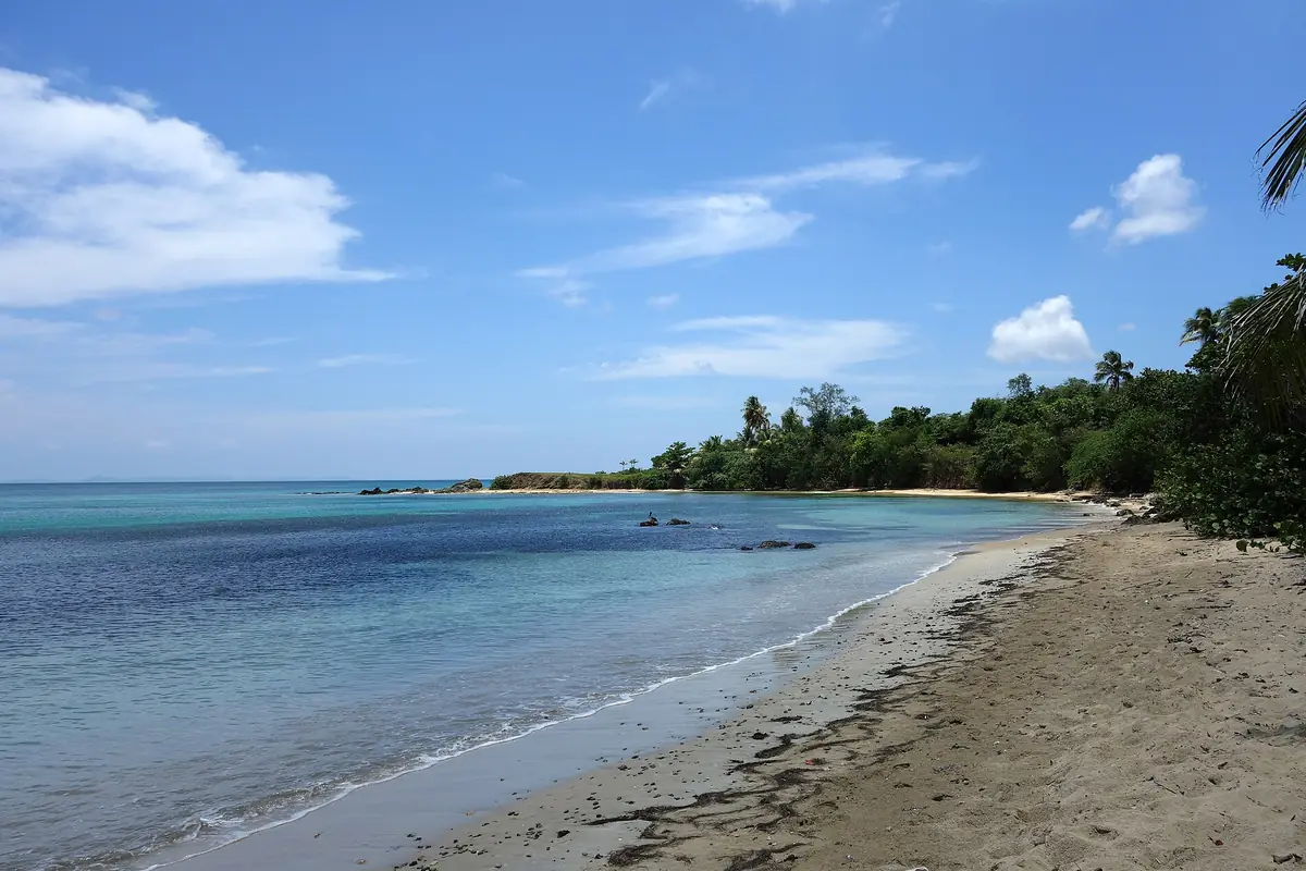 Town photo of Vieques, not of the business