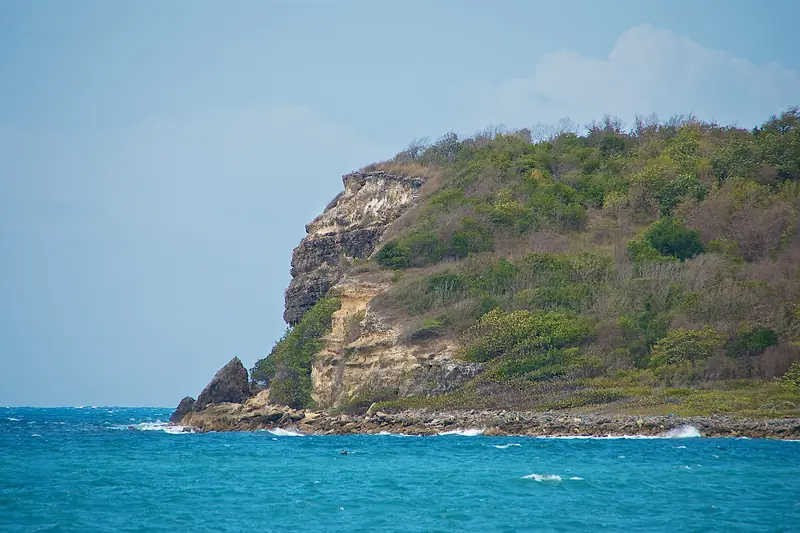 Town photo of Vieques, not of the business