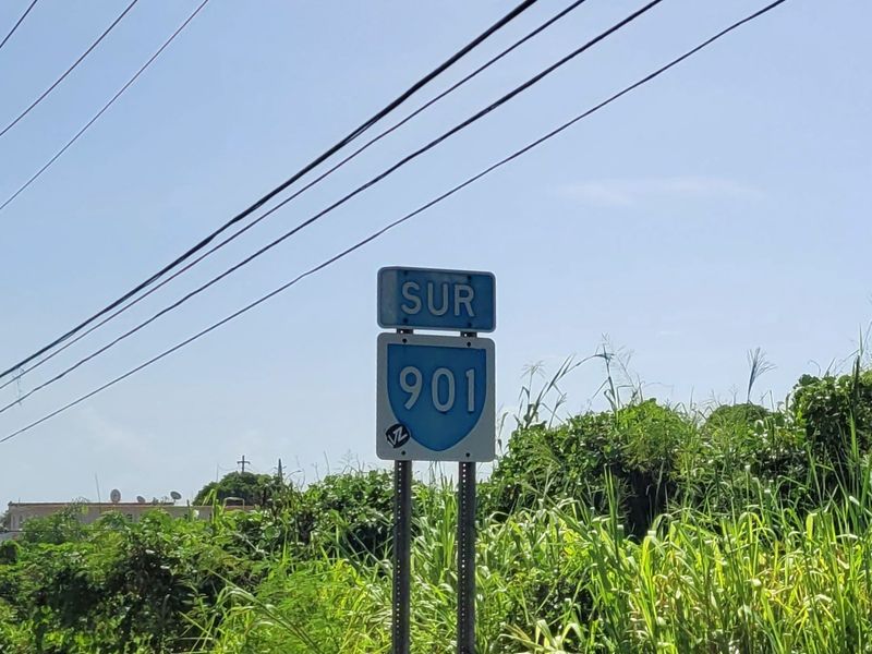 Carretera PR-901 in Maunabo, Puerto Rico