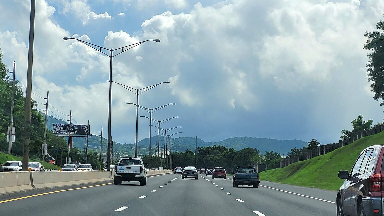Expreso PR-30 highway in Caguas, Puerto Rico