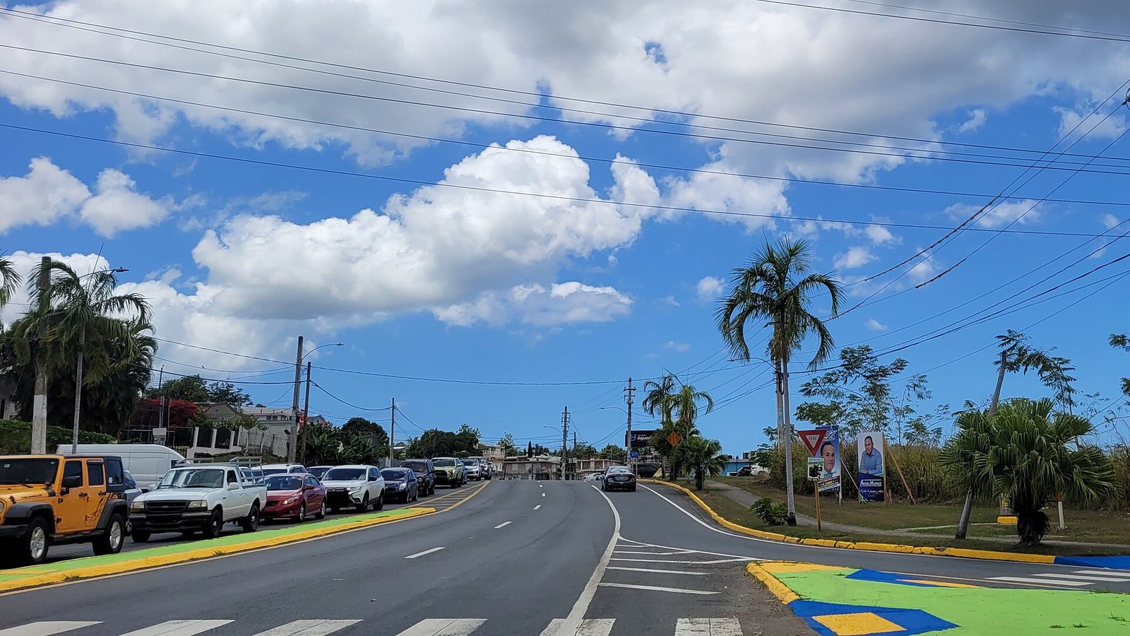Carretera PR-417 in Aguada, Puerto Rico