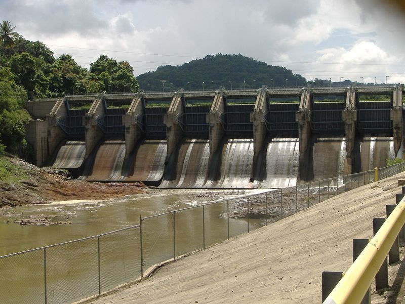 Carraízo Lake Dam in Trujillo Alto, Puerto Rico