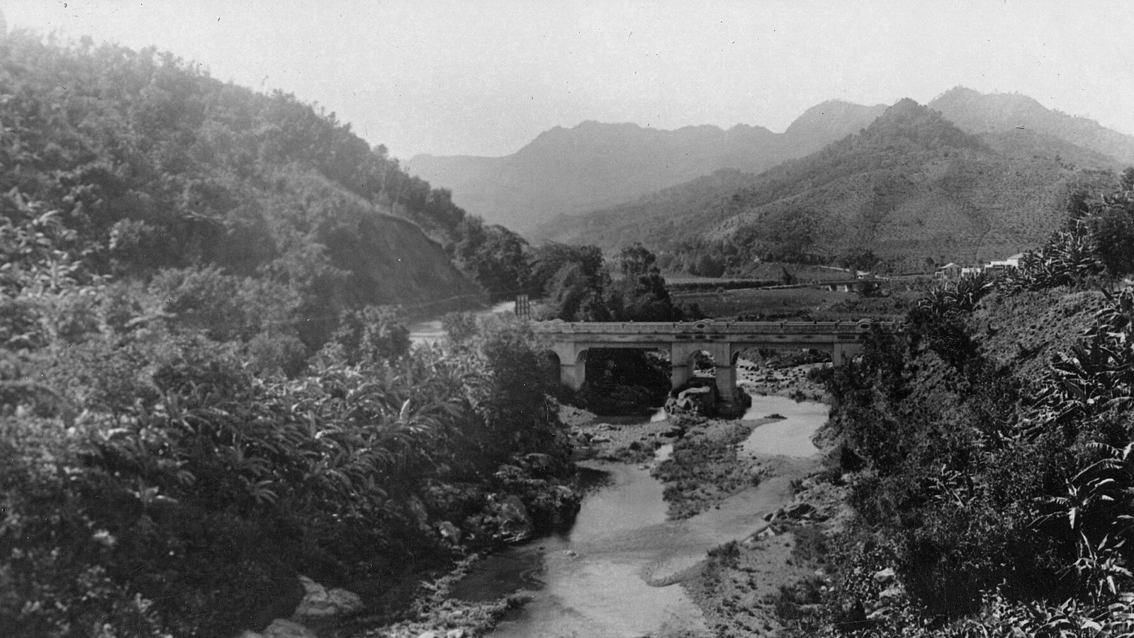 Puente Las Vegas over the Rio Yauco, Puerto Rico in 1935