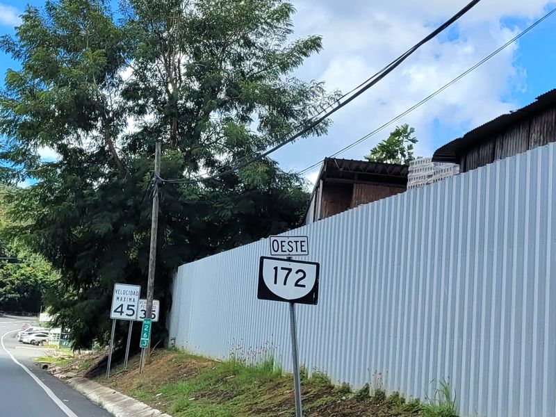 Carretera PR-172 in Caguas, Puerto Rico