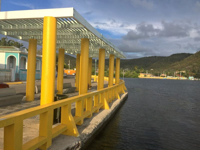 Waterfront of Guánica, Puerto Rico