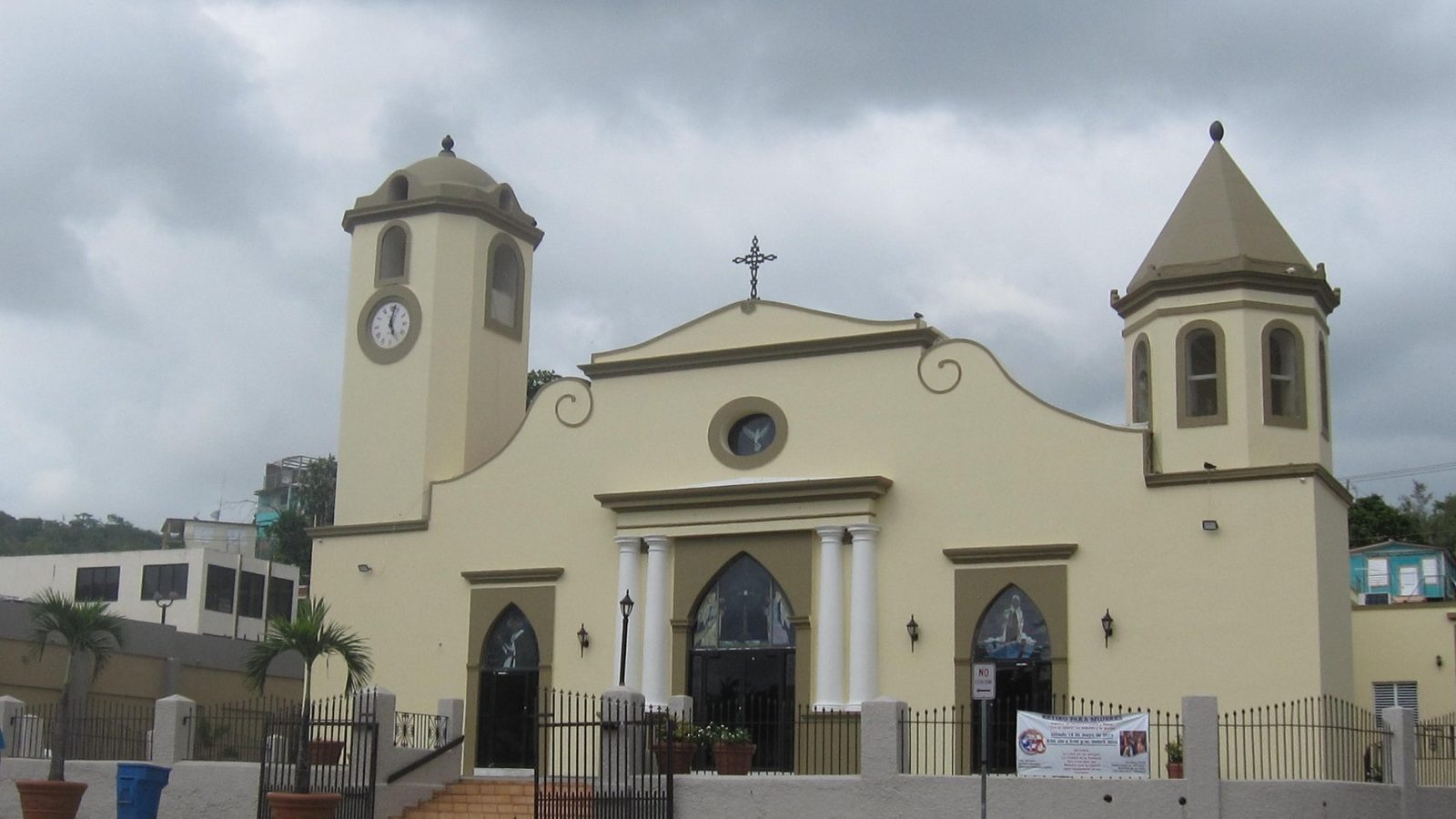 Iglesia de San Carlos Borromeo in Aguadilla, Puerto Rico