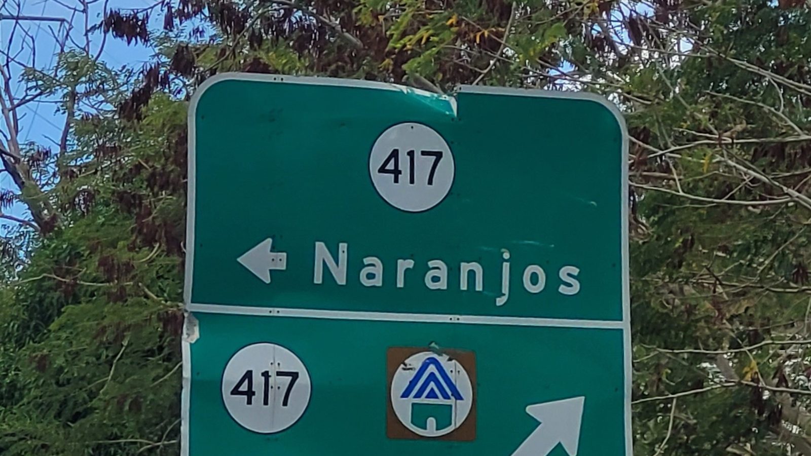 PR-2 highway in Aguada, Puerto Rico