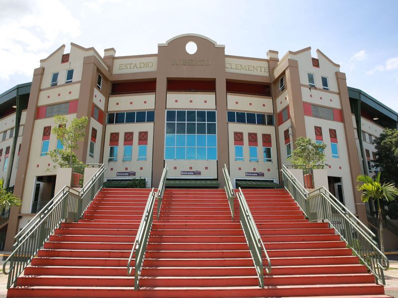Exterior view of Estadio Roberto Clemente Walker in Carolina, Puerto Rico