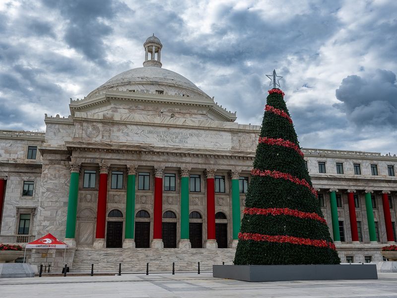 Exterior view of the Capitolio de Puerto Rico