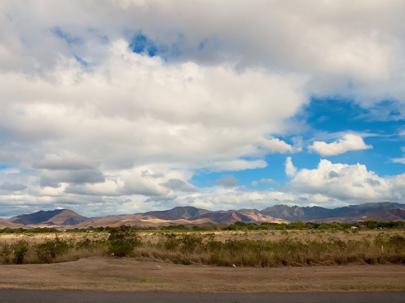 Panoramic view of Jauca 2 area in Santa Isabel, Puerto Rico