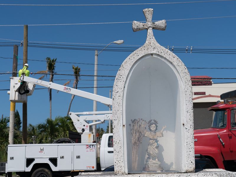 Municipal cemetery in the town of Loíza, Puerto Rico