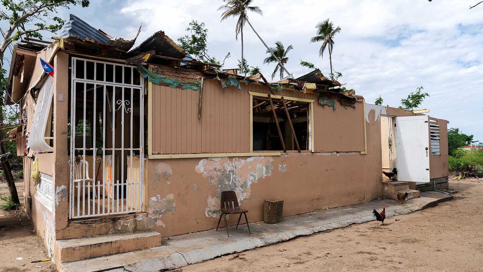 House exterior in Loíza, Puerto Rico