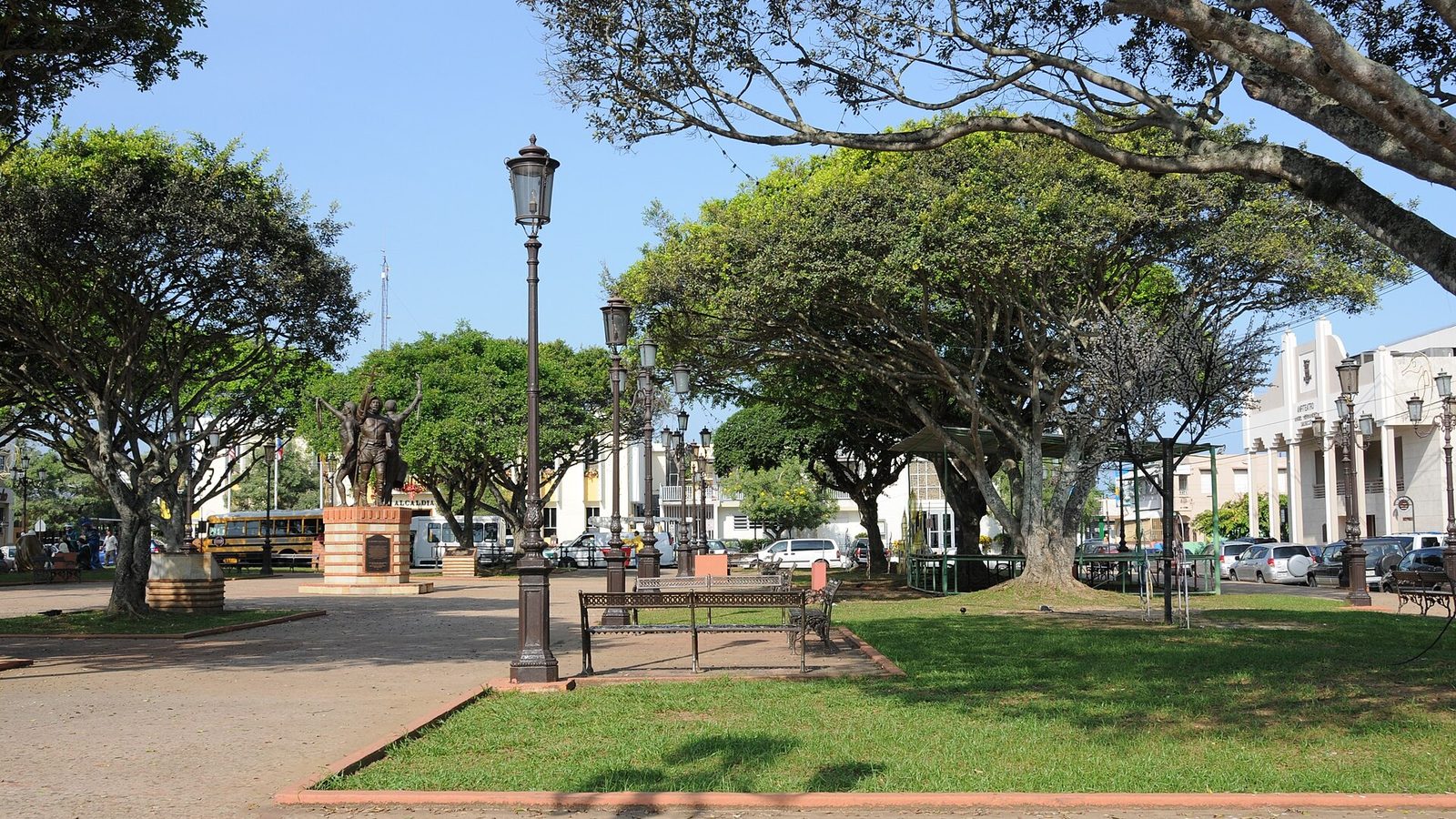 Central Square in Dorado, Puerto Rico
