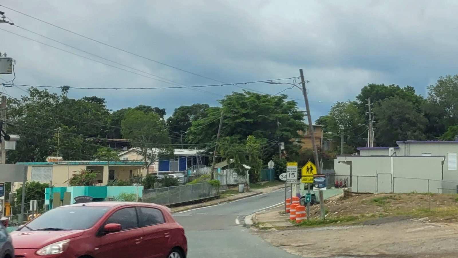 Carretera en Hormigueros, Puerto Rico