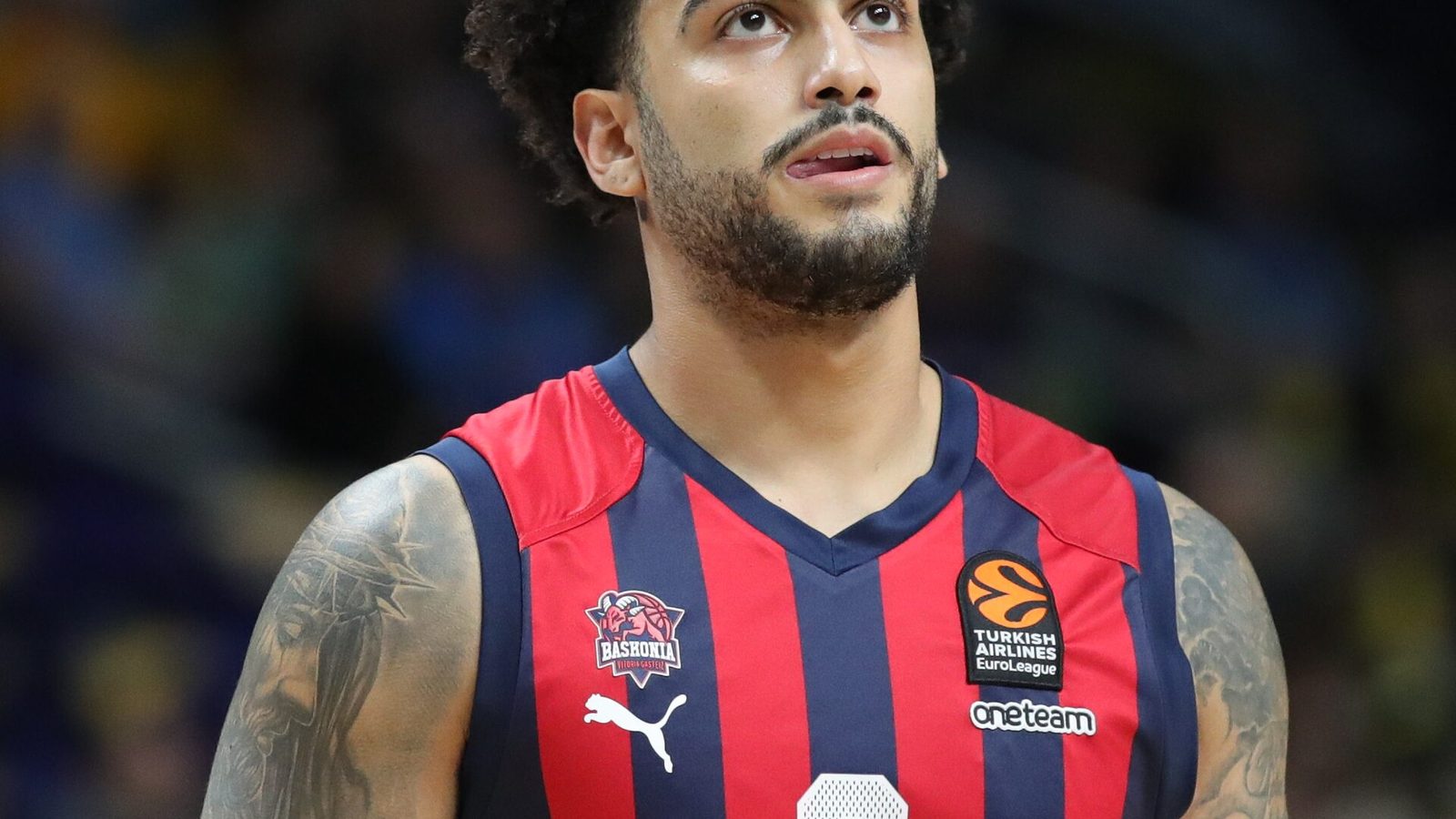 Markus Howard playing for Baskonia Vitoria-Gasteiz