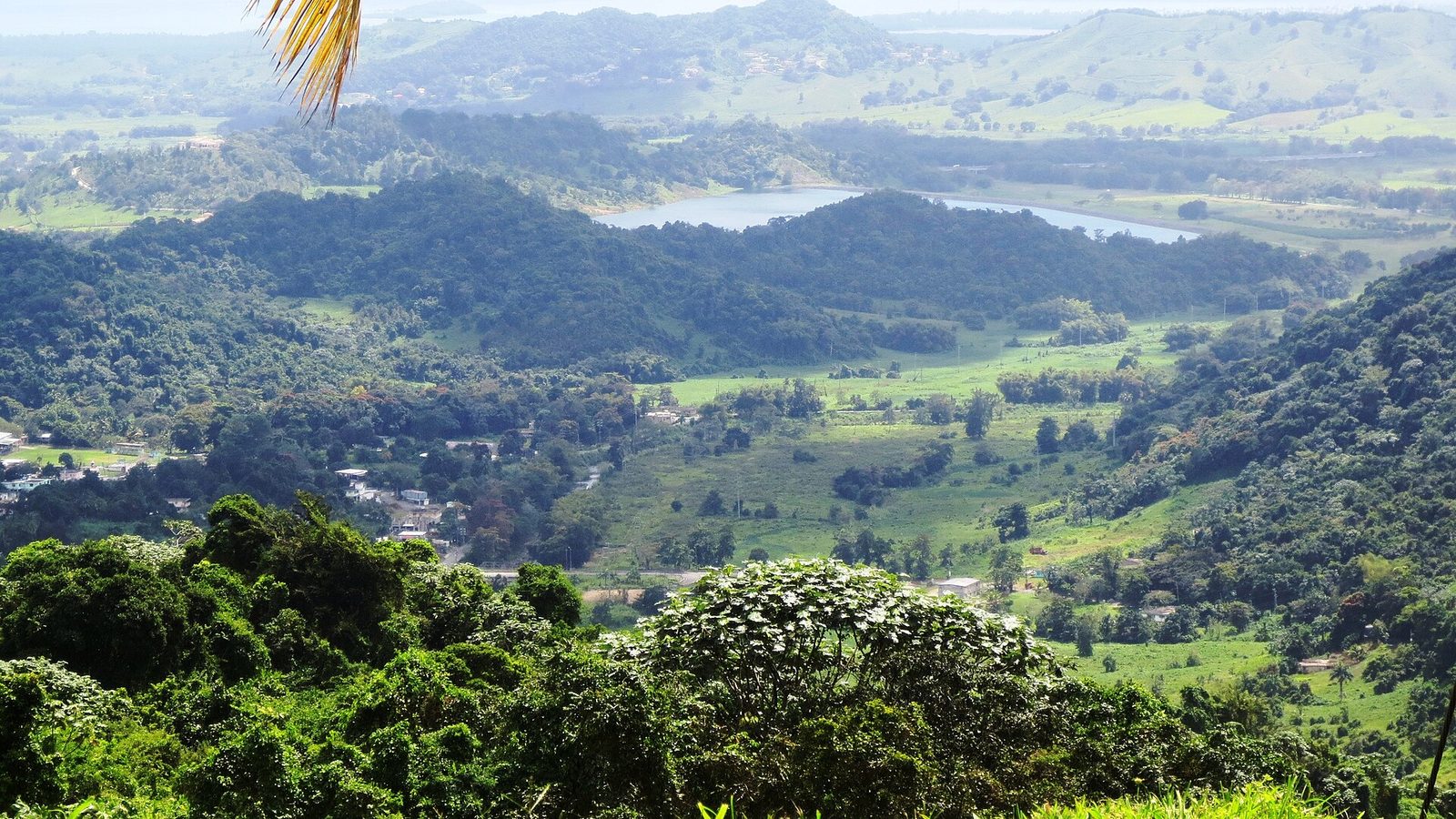 Rio Blanco offstream reservoir in Naguabo, Puerto Rico