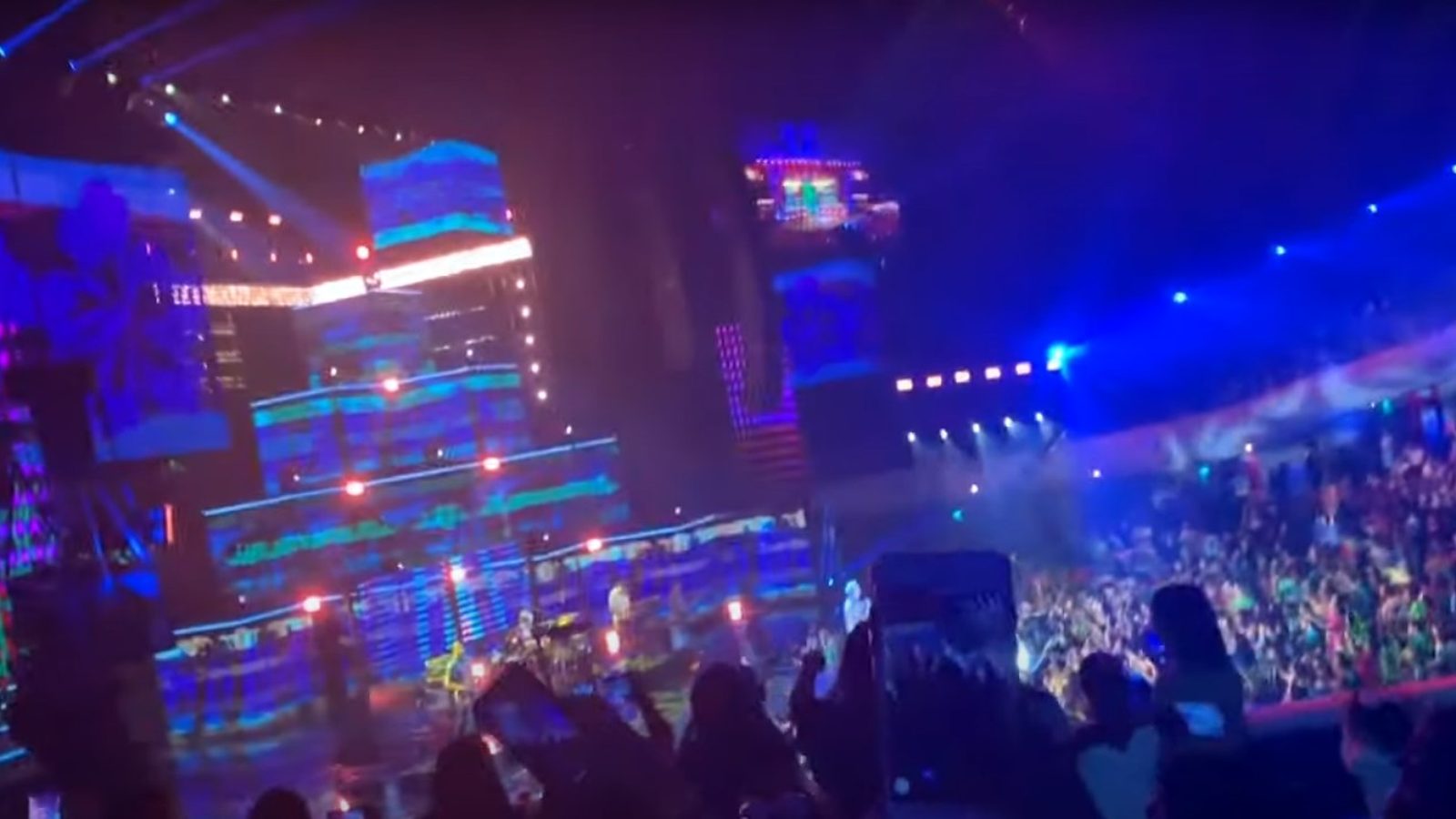 Pedro Capó performing on stage at the Auditorio Nacional during the Kids' Choice Awards México 2019