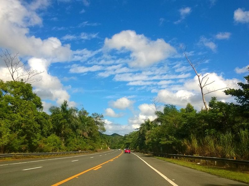 View of Puerto Rico Highway 142 in Toa Alta, Puerto Rico