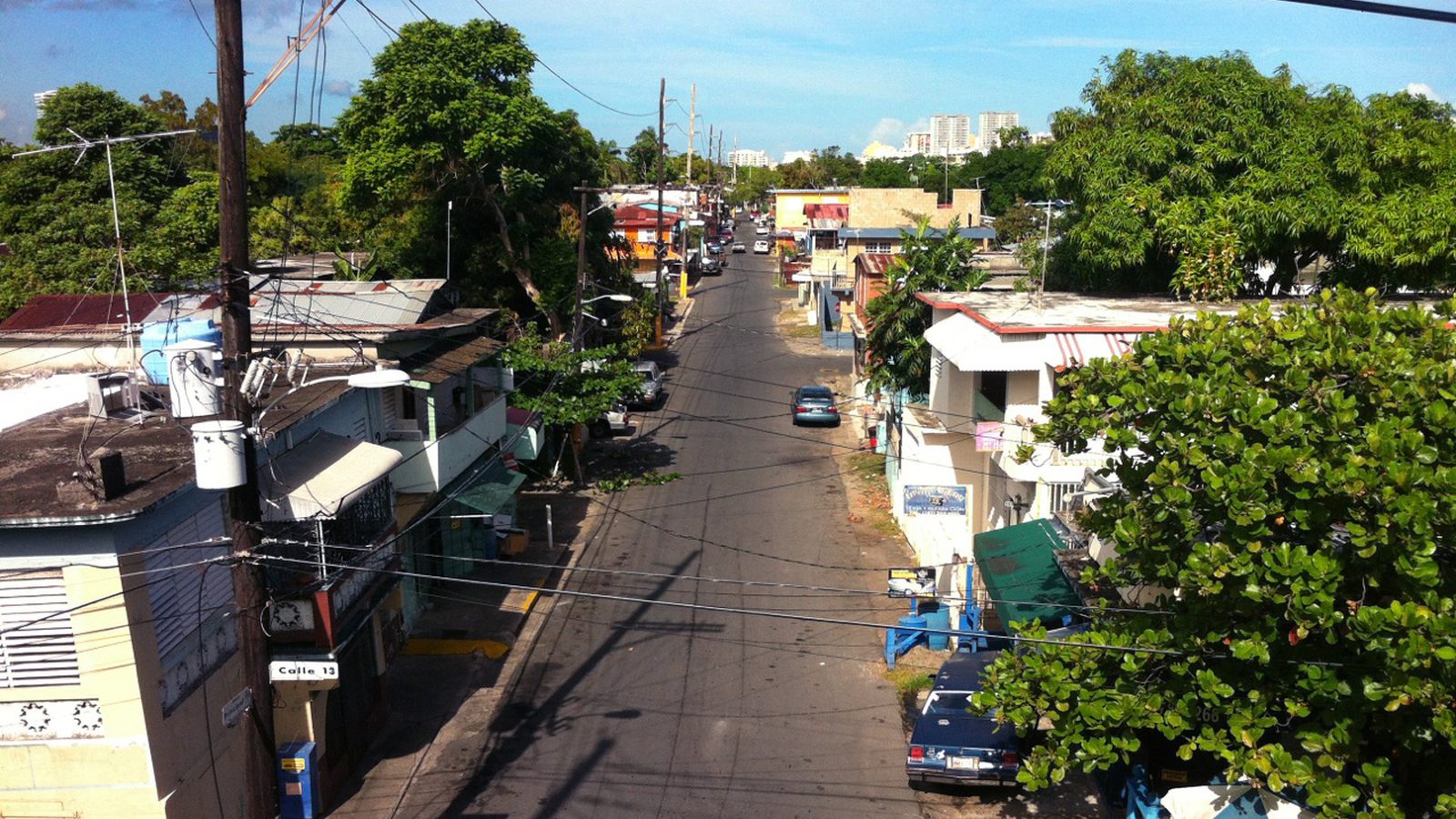 Street view in Barrio Obrero, Santurce, San Juan, Puerto Rico