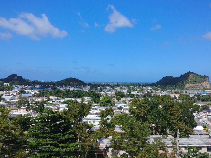 View of Barrio Hato Tejas in Bayamón, Puerto Rico
