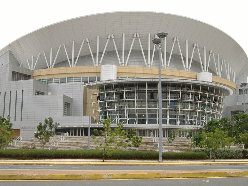 Front of the José Miguel Agrelot Coliseum, San Juan