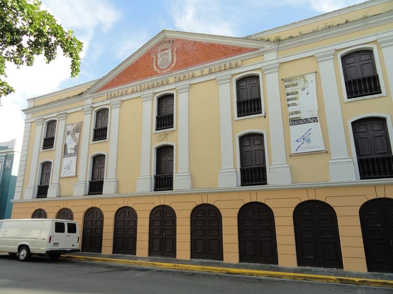 Teatro Tapia on Plaza Colón, Old San Juan