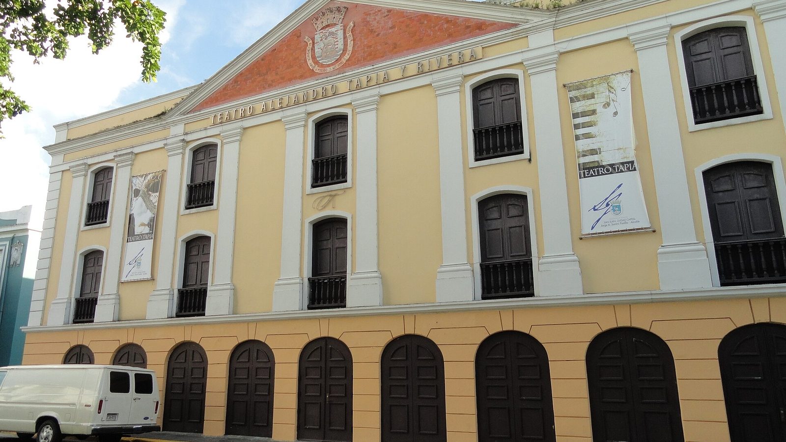 Teatro Tapia on Plaza Colón, Old San Juan