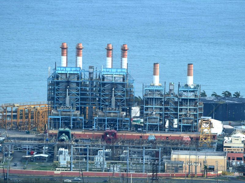 A power station in Puerto Rico (2017)