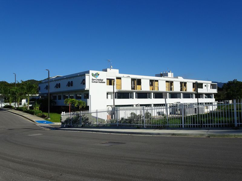 The former Andrés Grillasca Oncology Hospital, Ponce