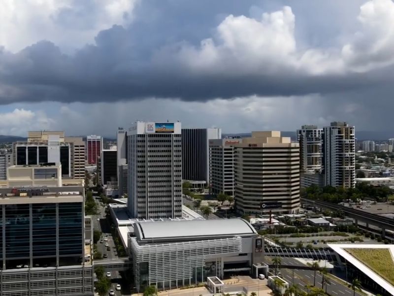 The Hato Rey skyline, San Juan